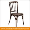 wholesale stackable wooden napoleon chair for outdoor weddings