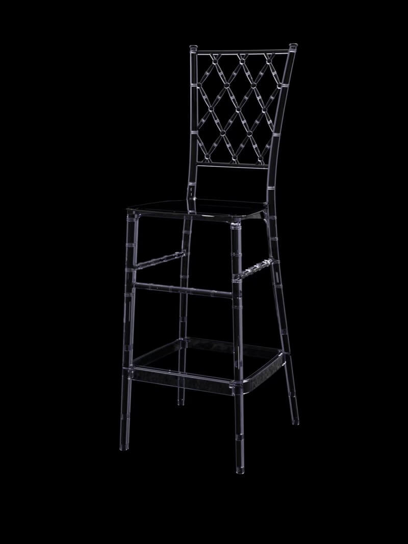 Clear Chiavari Bar Stools for sale wholesale stackable Clear Chiavari Bar Stools for sale
