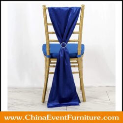 wholesale blue Chiavari Chair Sashes for weddings