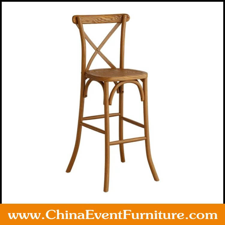 cross back bar chairs wholesale wood cross back bar chairs for hotel bars