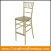 wholesale 75cm seat height gold chiavari counter stool for weddings