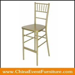 wholesale 75cm seat height gold chiavari counter stool for weddings