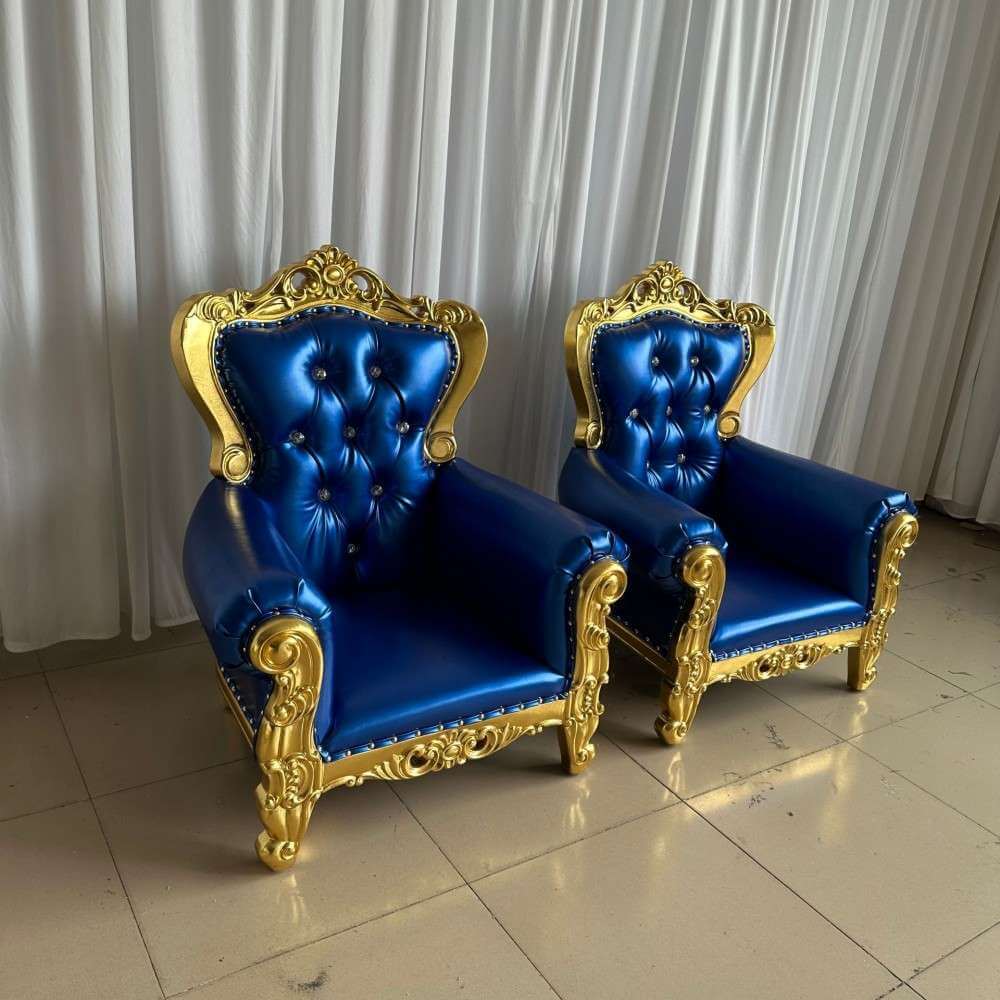 wholesale upholstered kids throne chairs for kids parties