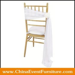 wholesale white chiavari chair sashes for outdoor weddings