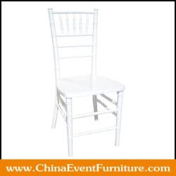 wholesale stacked white wood chiavari chairs for weddings