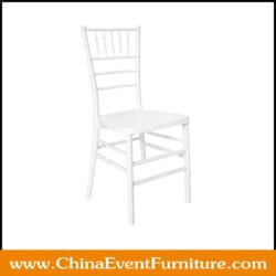 commercial quality white wood chiavari chairs wholesale for weddings