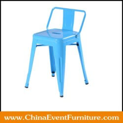 wholesale metal blue tolix chair for cafe shop