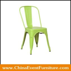 wholesale metal green tolix chairs for cafe shop