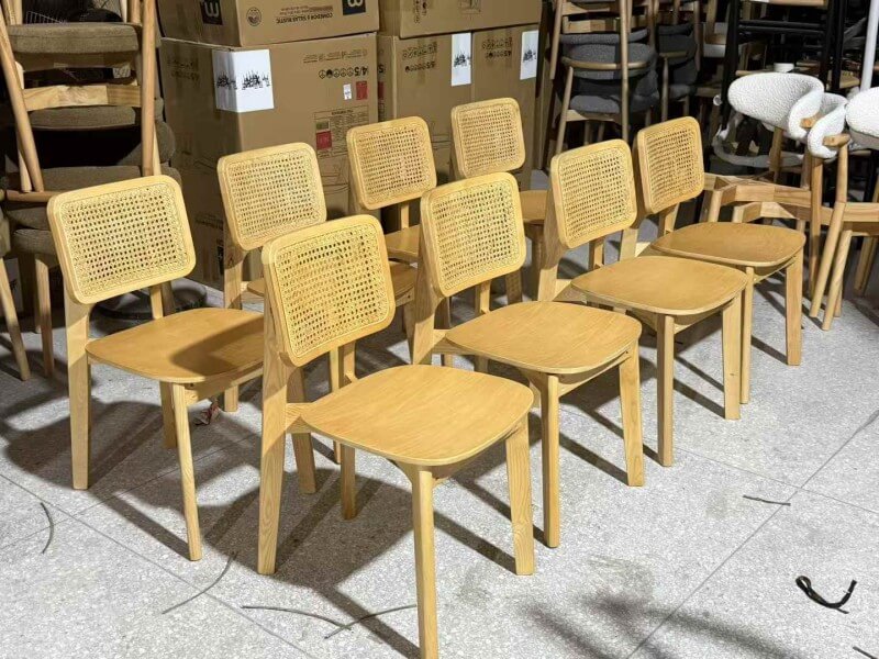 durable Cane Restaurant Chairs wholesale for hotels