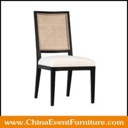 wholesale wooden cane restaurant chairs for hotels