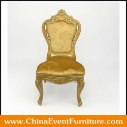 wholesale gold french louis xv chairs for weddings