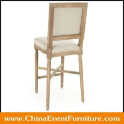 wholesale 75 cm wooden king louis bar stools for bars