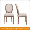 wholesale fabric upholstered wooden louis chairs for dining room