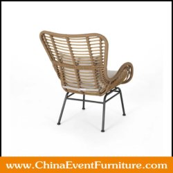 wholesale metal peacock chairs with black metal base for weddings