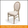 wholesale stack upholstered louis chair for dining room
