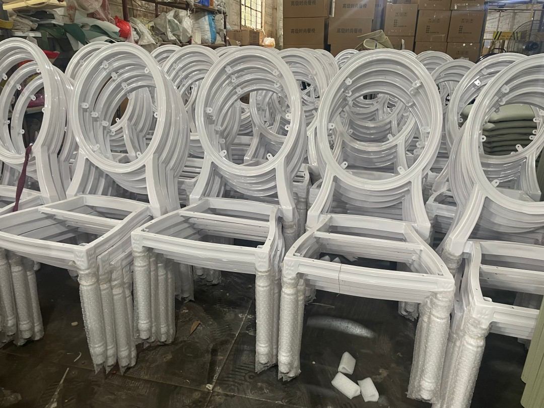 wholesale white white Louis xvi chairs for banquet hall