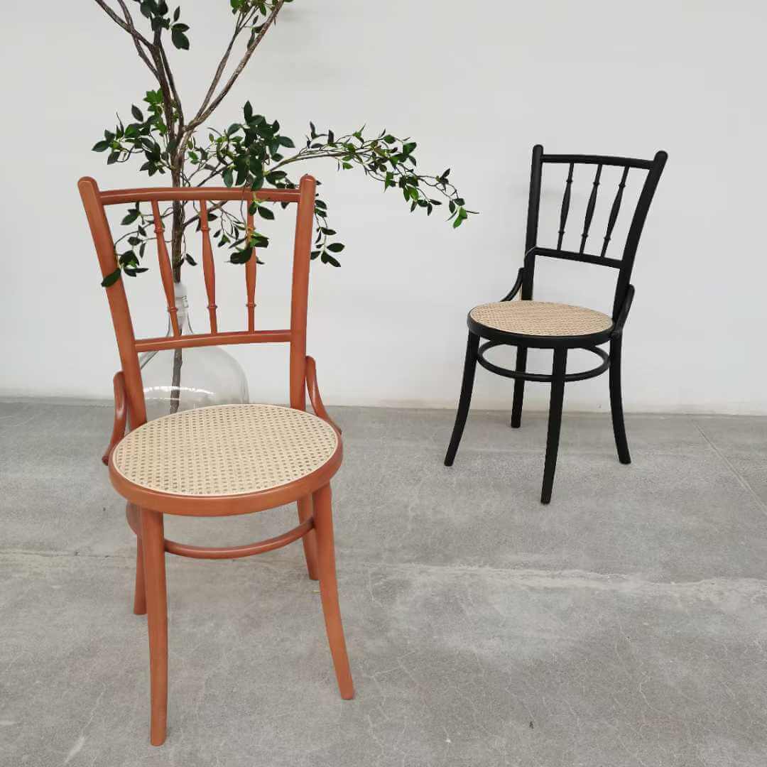 wholesale Wooden Chair Woven Seat for hotel dining rooms