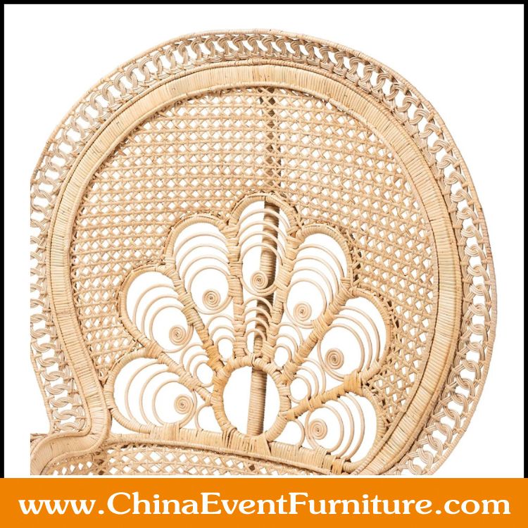 wholesale cane peacock chair wholesale luxury natural cane peacock chairs for king and queen