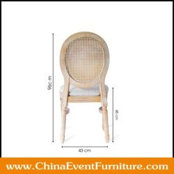 wholesale louis cane back dining chairs for outdoor events