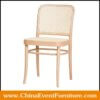 wholesale wooden chair with wicker seat for hotels