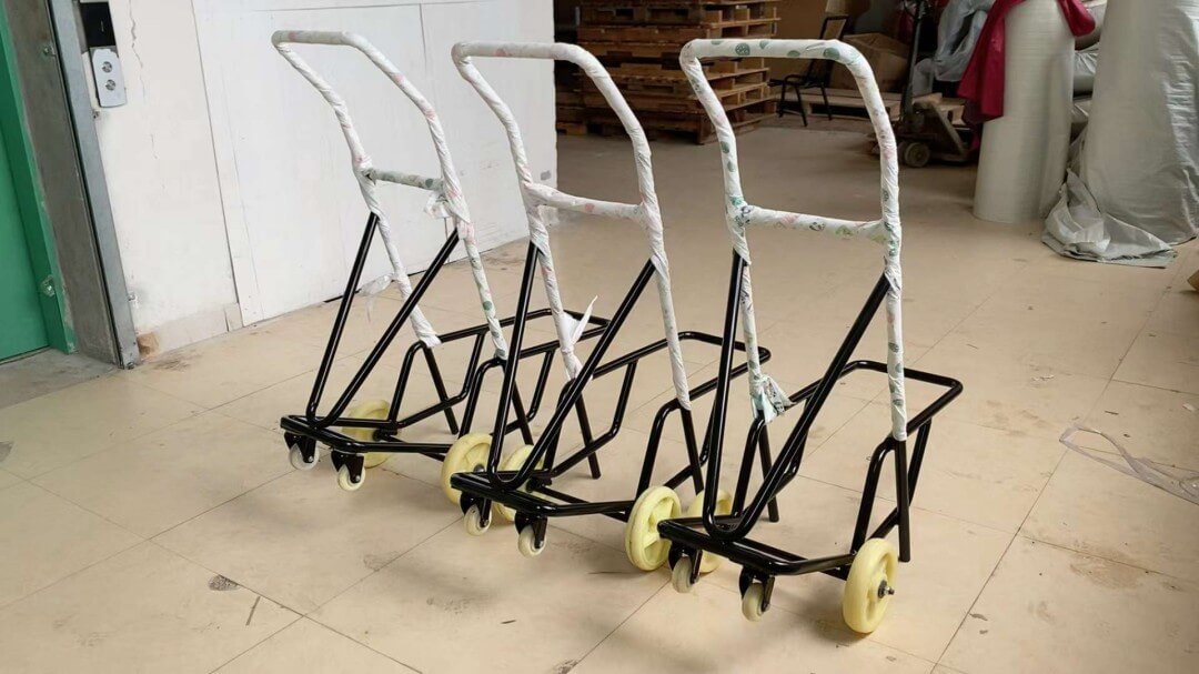metal Banquet Chair Trolley wholesale for hotel banquet hall