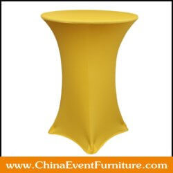 wholesale gold sequin cocktail tablecloth for round cocktail tables