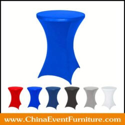 wholesale navy blue cocktail tablecloth for diameter 80 cm round cocktail table