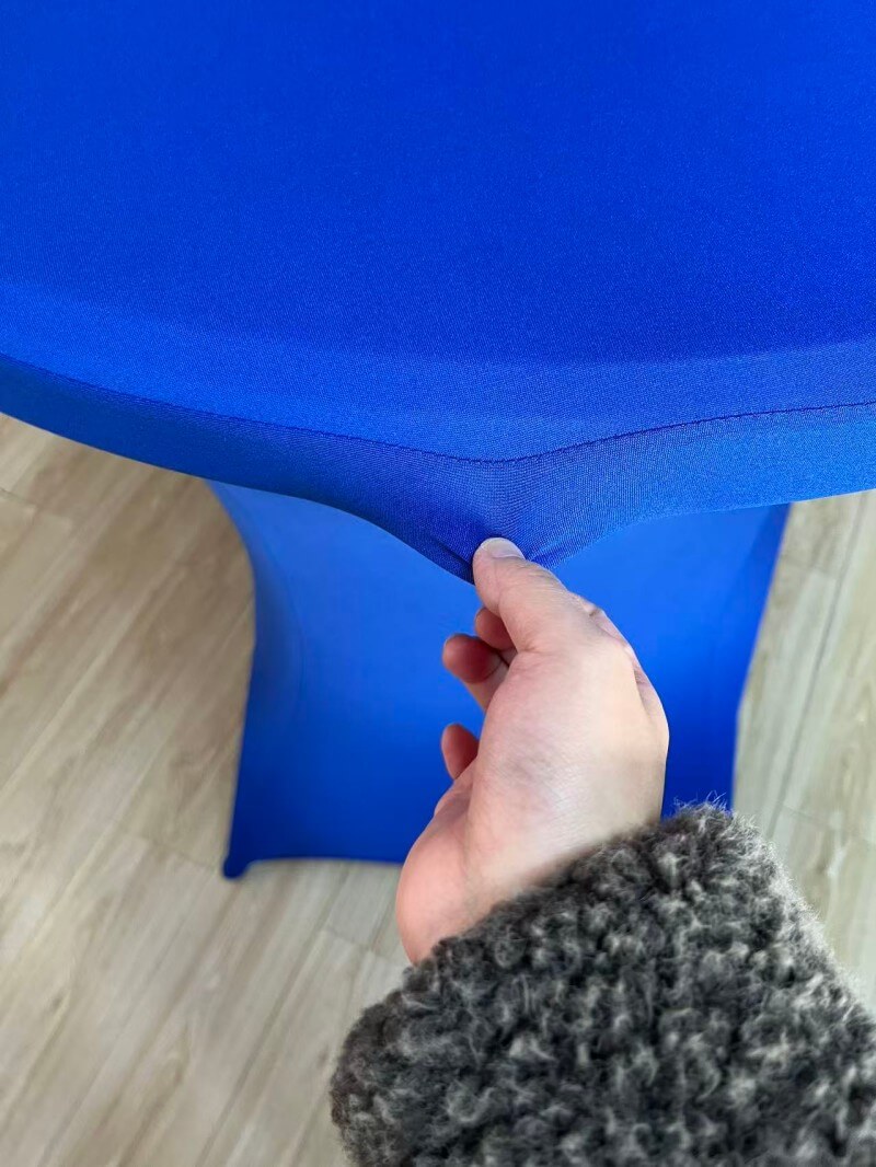 wholesale navy blue cocktail tablecloth for sale