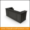 wholesale wooden black bar counters for events