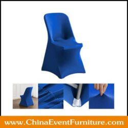 wholesale commercial quality blue folding chair covers for plastic folding chairs