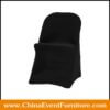 wholesale commercial quality black folding chair covers for plastic folding chairs