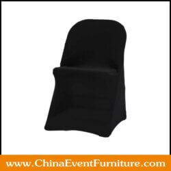 wholesale commercial quality black folding chair covers for plastic folding chairs
