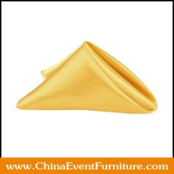 wholesale 100 cotton gold wedding napkins for weddings