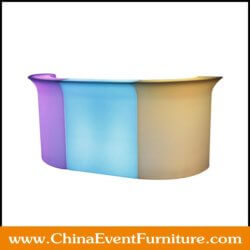 wholesale moden style illuminated bar counter for parties