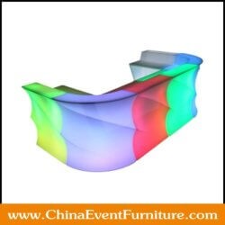wholesale PP frame durable led bar counter for events