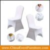 wholesale commercial quality white spandex chair covers for hotel banquet halls