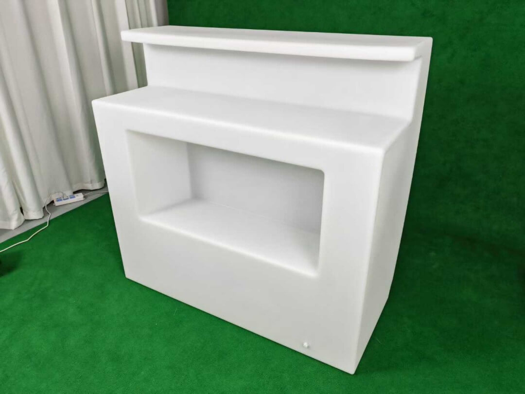 wholesale PP frame color changed led bar counter for weddings