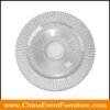 wholesale 13 inch round crystal plate chargers for events