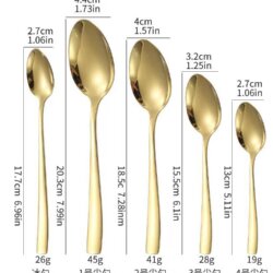 wholesale Luxury stainless steel gold wedding cutlery for weddings