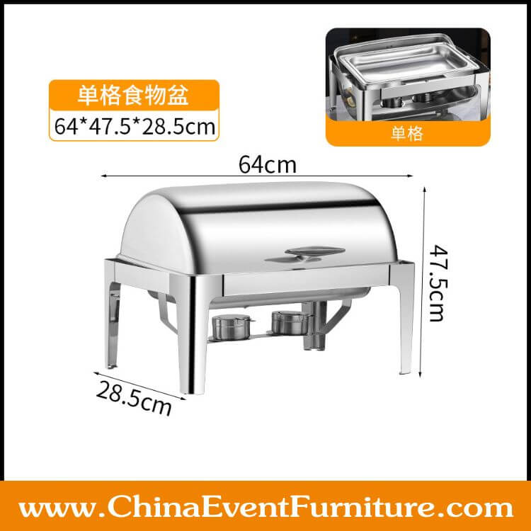 catering chafing dishes wholesale silver stainless steel catering chafing dishes for hotel restaurants