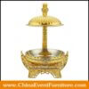 wholesale golden high end chafing dishes for five star hotel restaurants