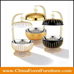 wholesale stainless steel luxury chafing dishes for hotels
