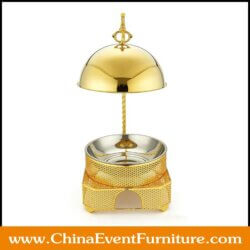 golden luxury chafing dishes wholesale for hotel banquet hall