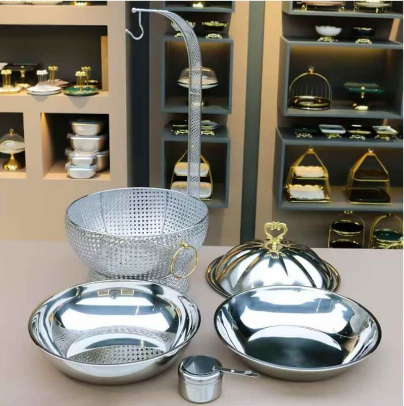 wholesale stainless steel silver chafing dish for weddings
