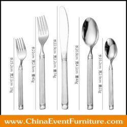 wholesale stainless steel silver cutlery set for sale