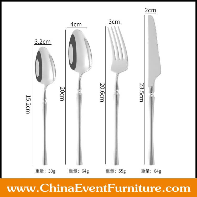 wedding silverware set