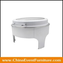 wholesale stainless steel white chafing dishes for hotel dining hall