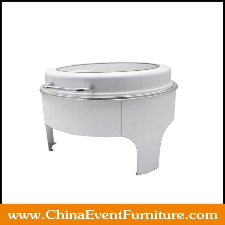 white chafing dishes wholesale stainless steel white chafing dishes for hotel dining hall