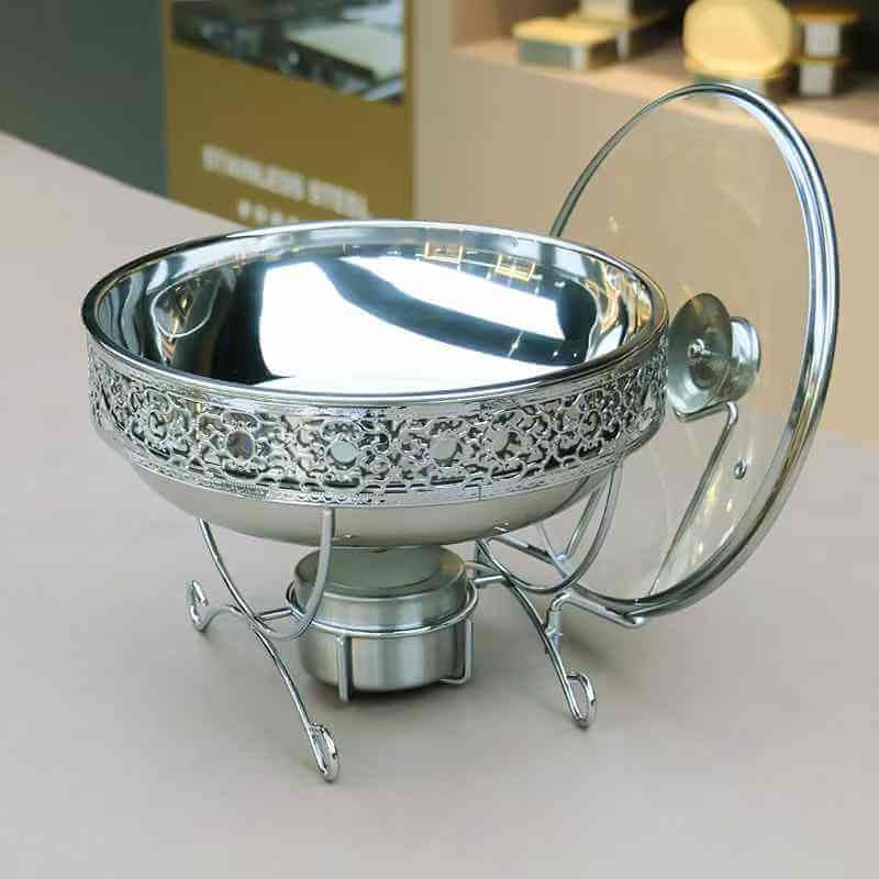 wholesale stainless steel silver chafing dish for weddings