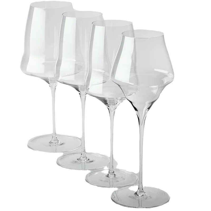 clear Bell Shaped Wine Glass wholesale for events